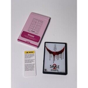 SMILE 2 PROMO - Silicone Suction Cup Phone Case Mount Classic - BLACK Movie NEW